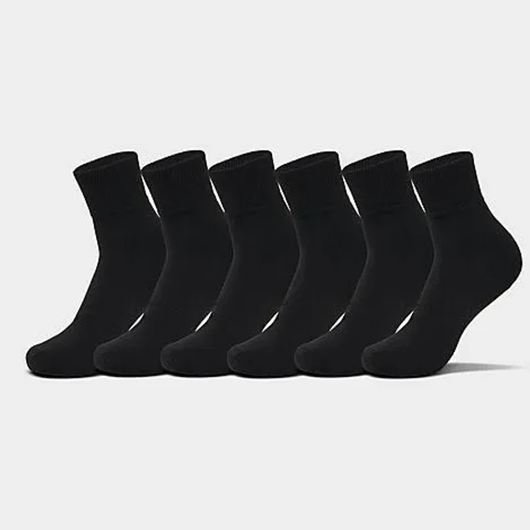 Women's Sonneti Quarter Socks (6-Pack) in White