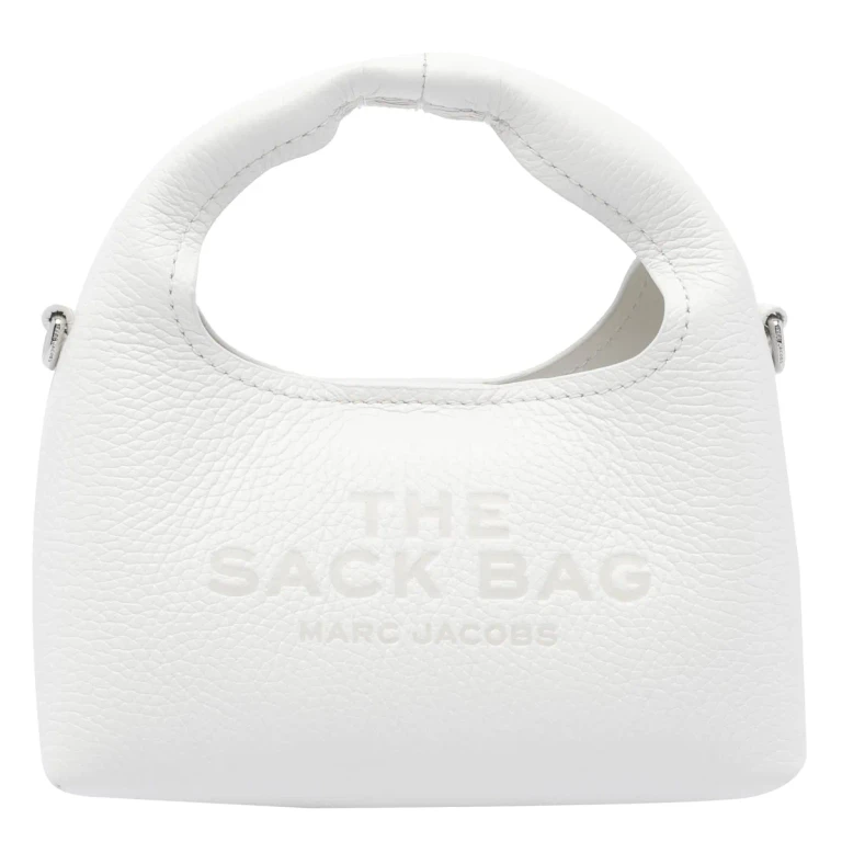 The Sack Mini Hammered Leather Top Handle Bag with Pouch (2F5SMN019S01100)
