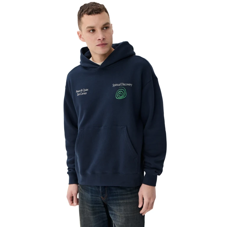 Museum of Peace and Quiet Spiritual Discovery Hoodie Navy L