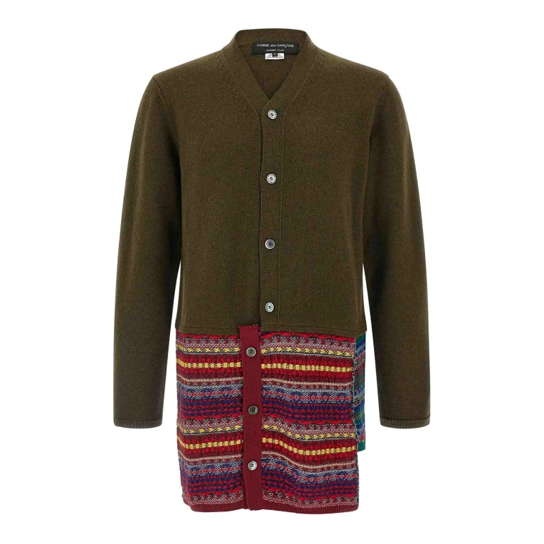 Comme Des Garcons Hommes Plus Cardigan - Vert