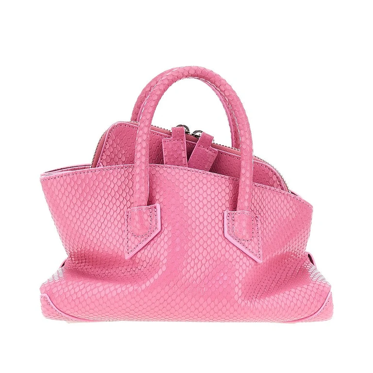 THE ATTICO Leather mini 'La Passeggiata' bag Woman One Size