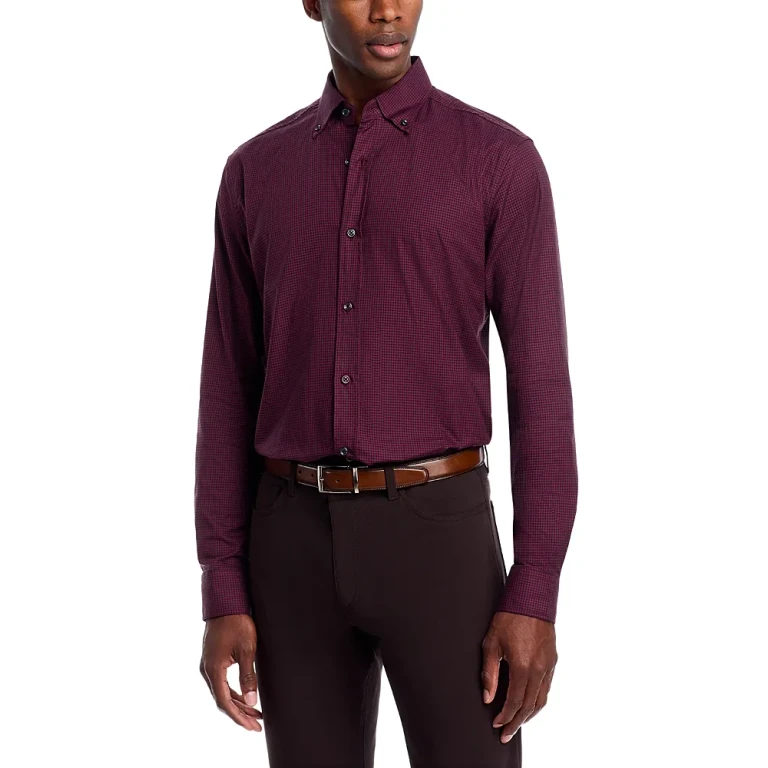 Check Twill Button Down Shirt - Exclusive
