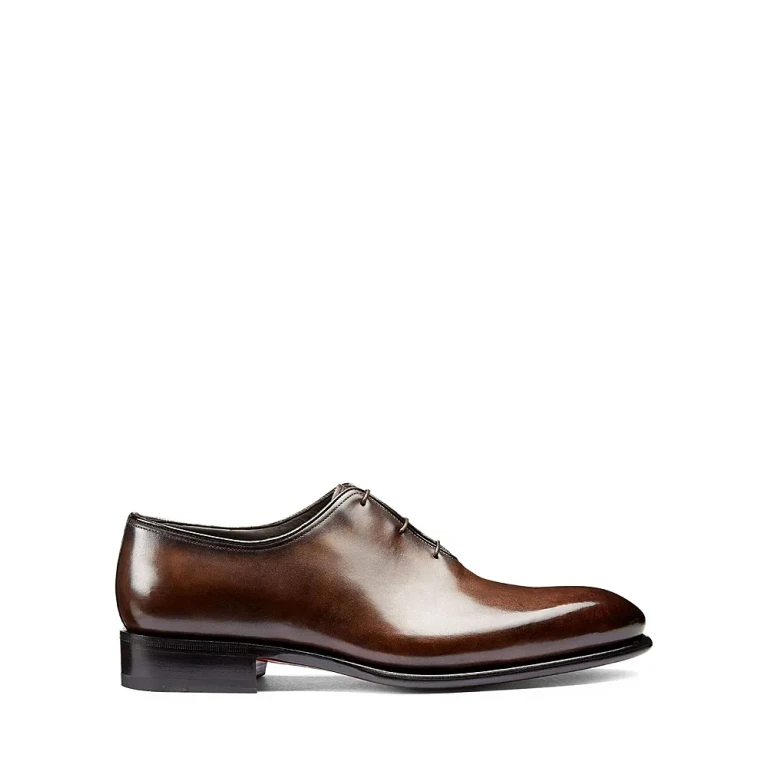 Santoni Men's Carter Wholecut Lace Up Dress Shoes