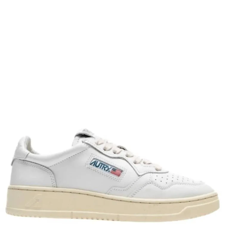 Autry Medalist Leather Low-Top Sneakers