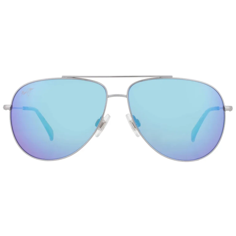 Maui Jim Hau'oli Blue Hawaii Pilot Mens Sunglasses B665-17B 59