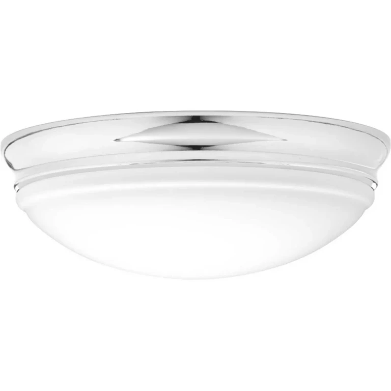 Polished Chrome LED Flush Mount from the Led Flush - Dome Collection