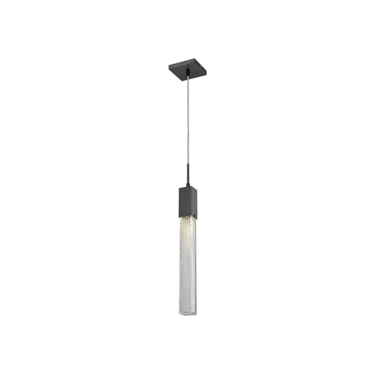 Boa 1-Light Pendant in Dark Bronze