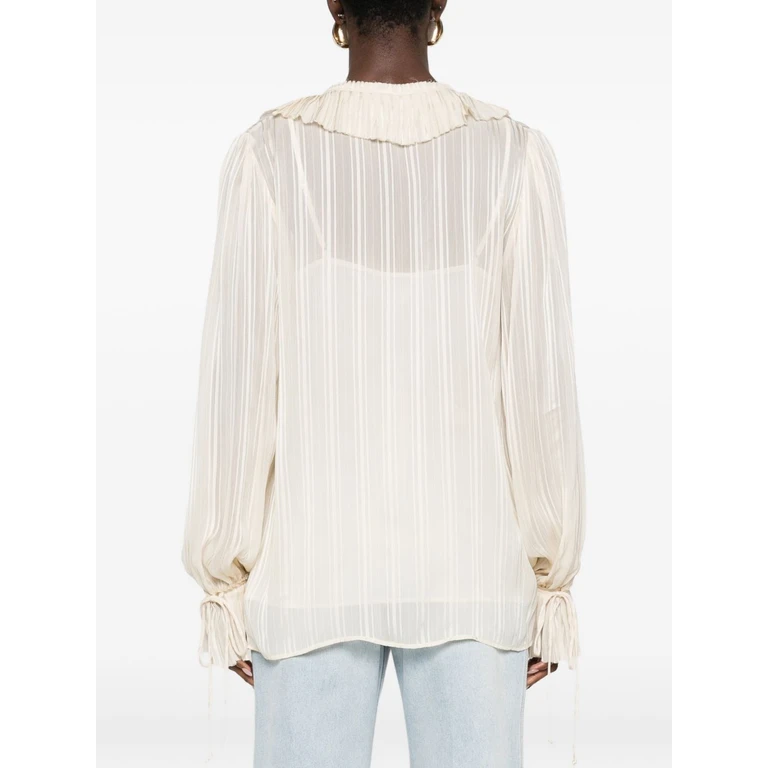 Pinko Shirts Bianco Cigno - Women