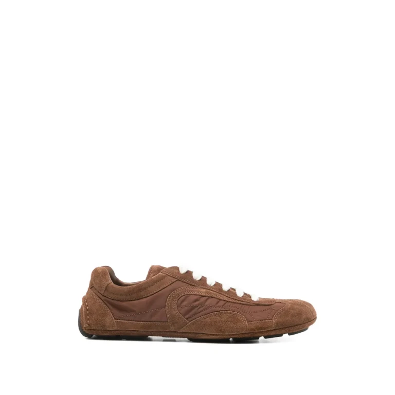 Prada Montecarlo Re-Edition 2005 Topstitched Sneakers