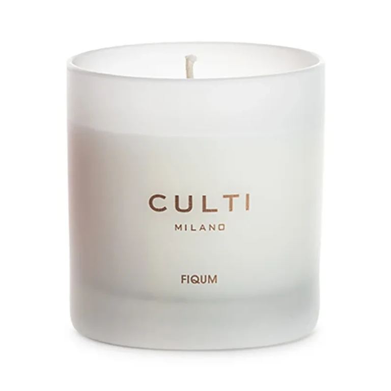 Culti Milano White Vase Candle, 9.5 Oz.