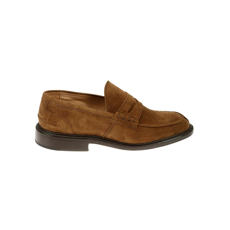 Tricker's James Penny Loafer Suede