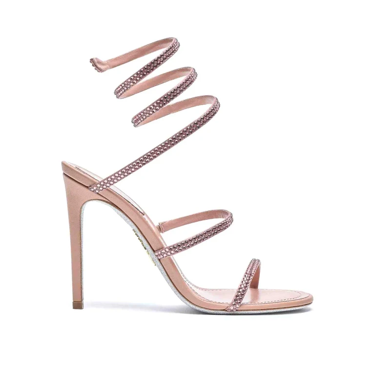 Rene Caovilla Chaussures À Talon - Couleur Chair