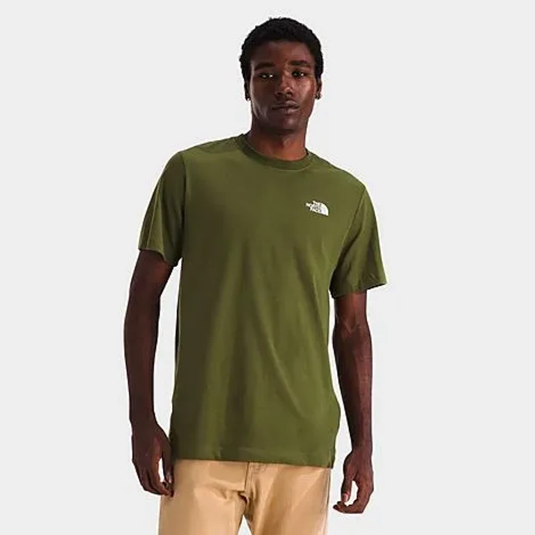 The North Face Men's Evolution Box T-Shirt in Woodland Green Size: XS