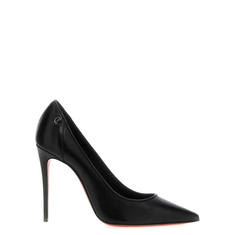 Christian Louboutin Sporty Kate 100 Black Nappa/lining Pumps