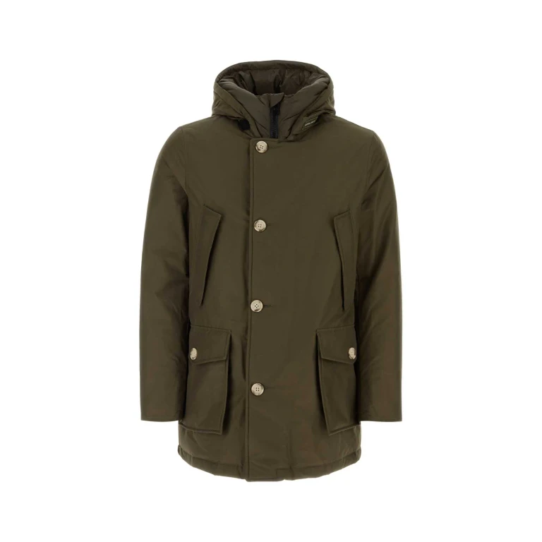 Coat Men color Green (CFWOOU0483MRUT0001DAG)