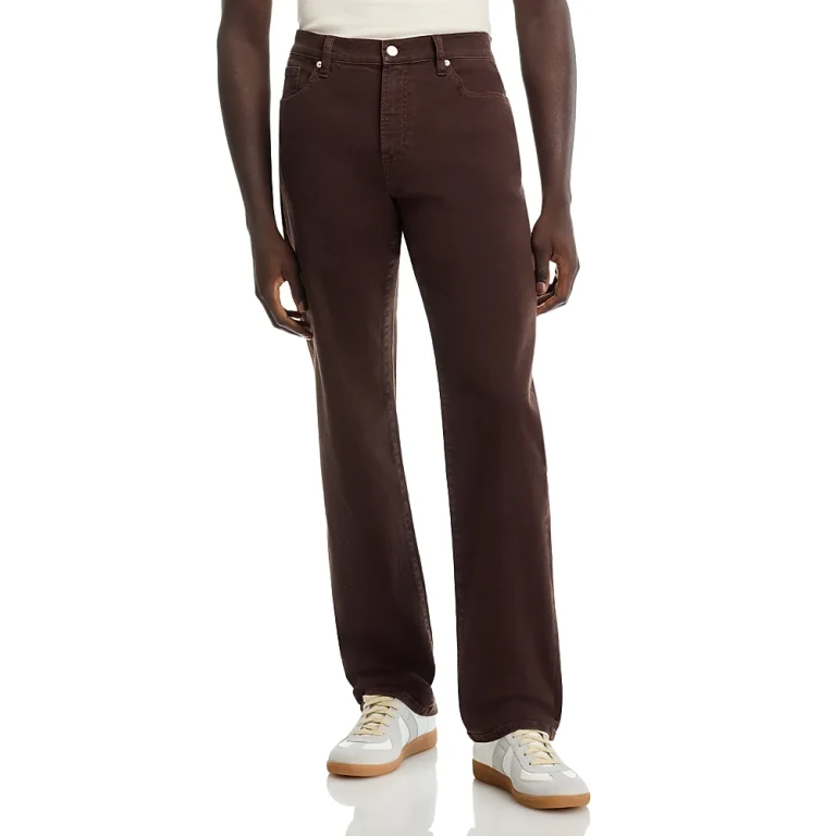 Frame L'Homme Slim Fit Jeans in Garage Dark Brown