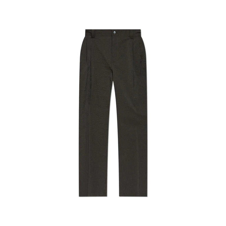 Maison Kitsuné Embroidered Polyester Blend Pant
