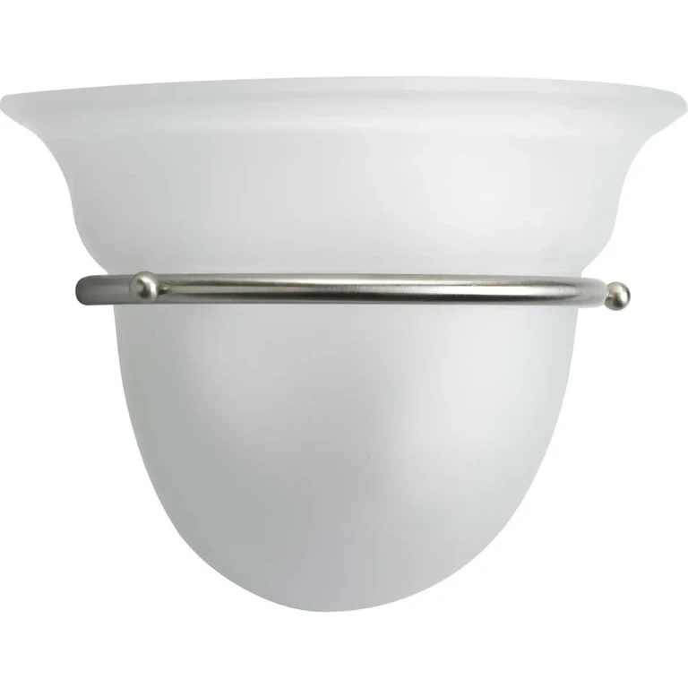 Brushed Nickel One Light Wall Sconce from the Torino Collection