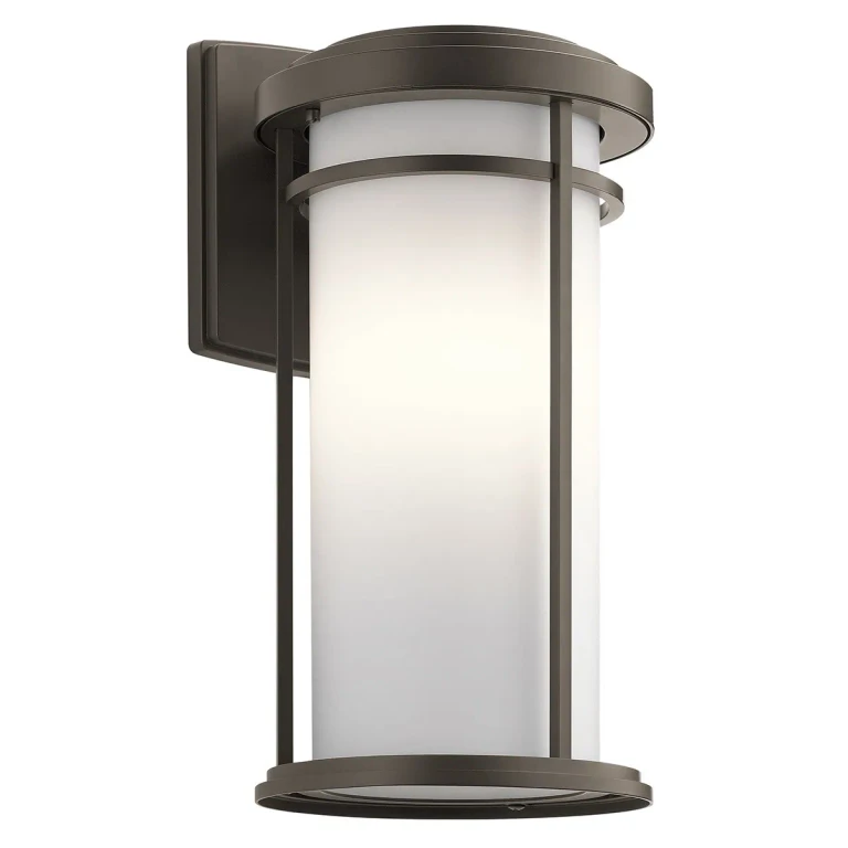 Olde Bronze LED Outdoor Wall Mount from the Toman Collection