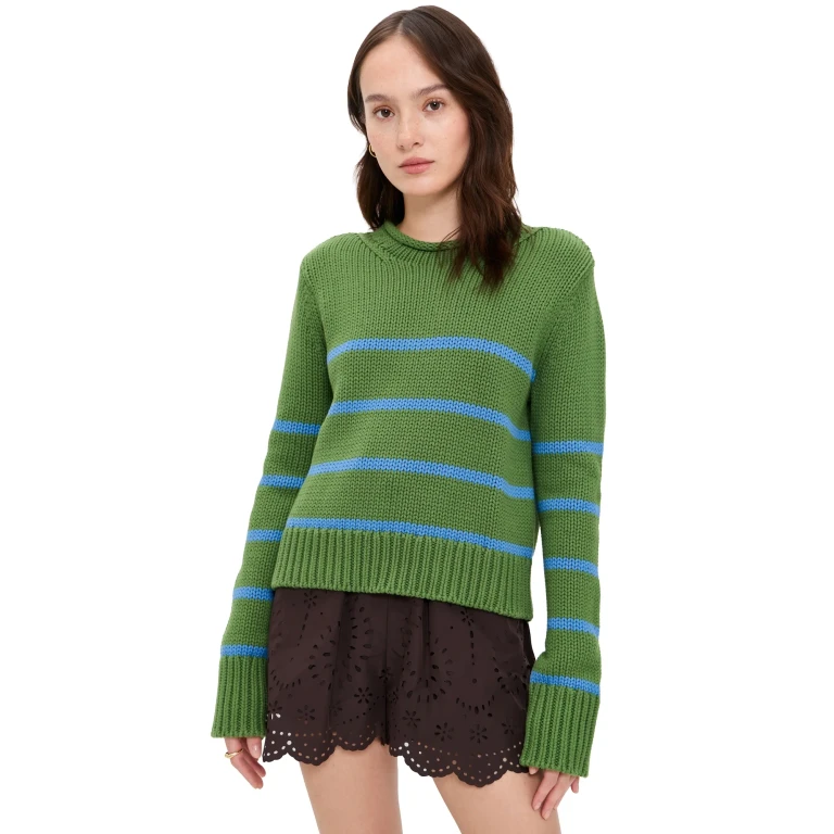 La Ligne Mini Marina Sweater Navy/Cream XL