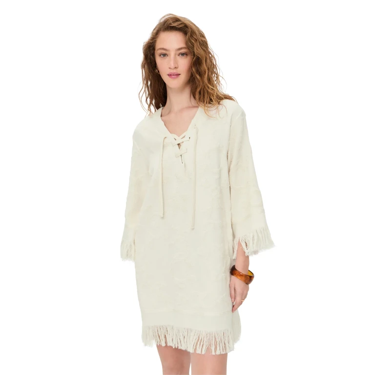 OAS Fosca Miki Dress Ecru XL