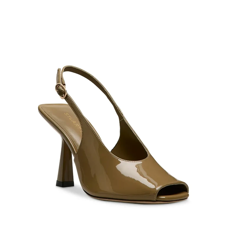 Stuart Weitzman Feminino Val 85 Sandálias Slingback