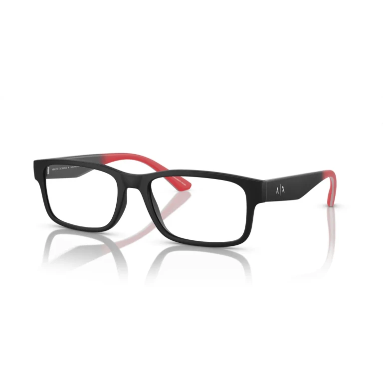Armani Exchange Demo Rectangular Mens Eyeglasses AX3106F 8078 56