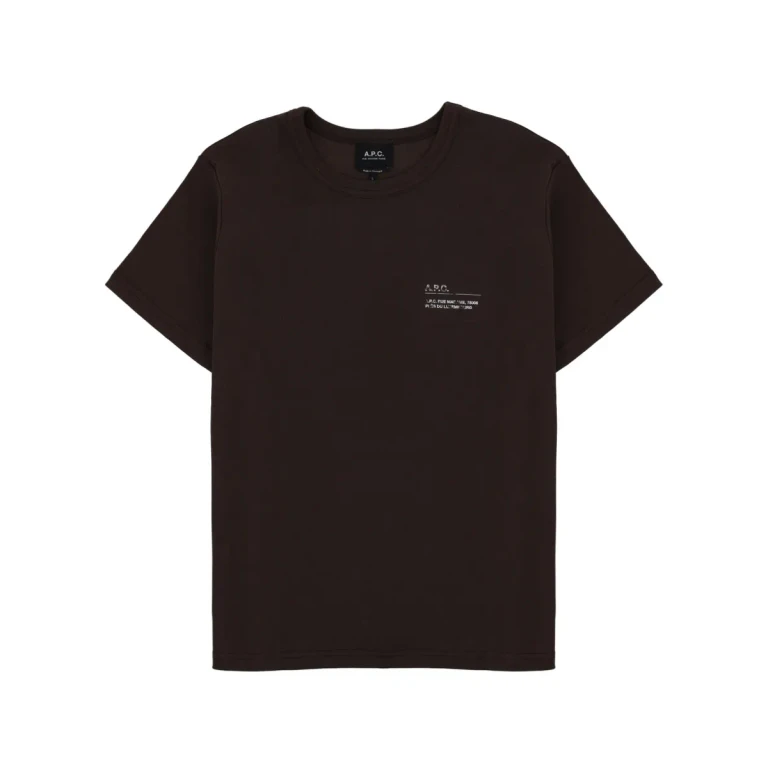 A. P.C. T-Shirt Men color Brown (COHMWH26577CAA)