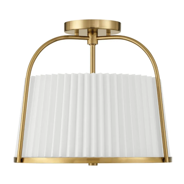 Alturas Gold Semi Flush Mount from the Atmore Collection
