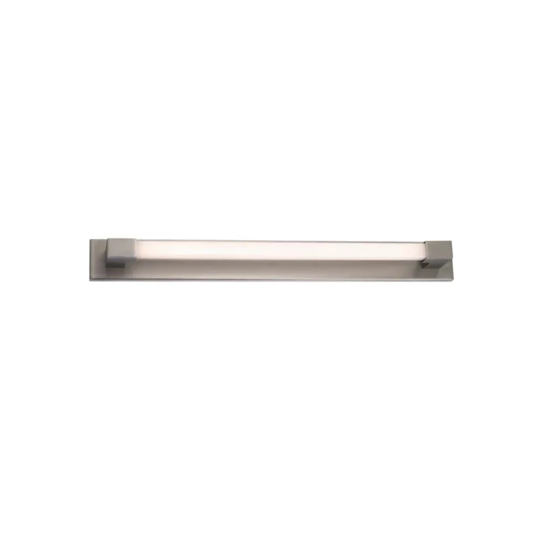 Brushed Nickel LED Bath Light from the Barre Collection