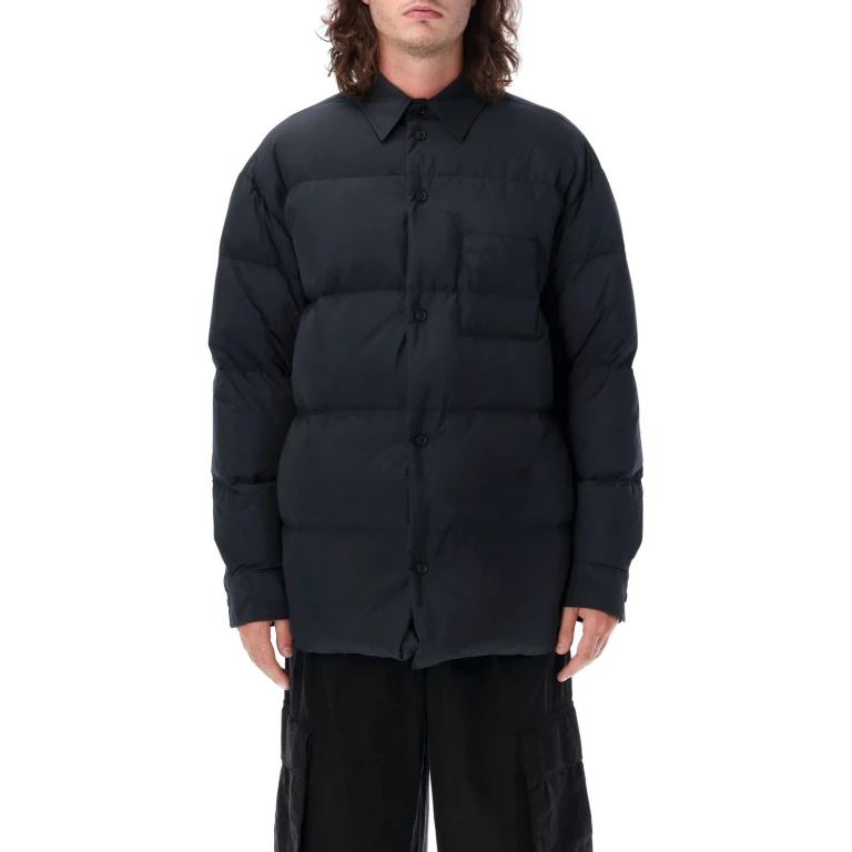 Off-White Black Polyester Down Jacket