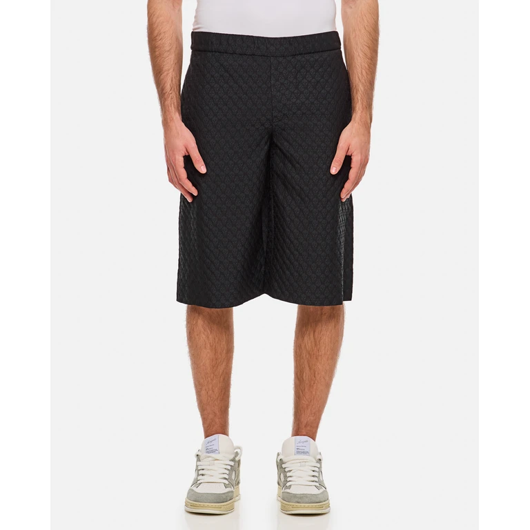 MCQUEEN Shorts Men color Black (814209QRABU1010)