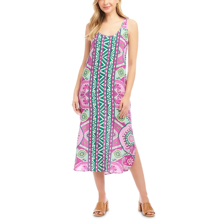 Karen Kane Side Slit Tank Dress