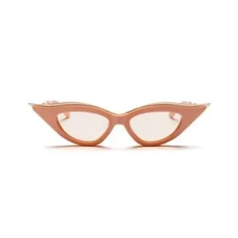 Valentino V - GOLDCUT - II Nude Anti Reflective Cat Eye Ladies Sunglasses VLS-114 C 49