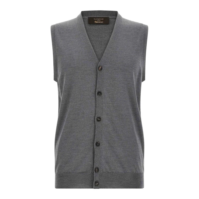 Zanone Gilet - Gris