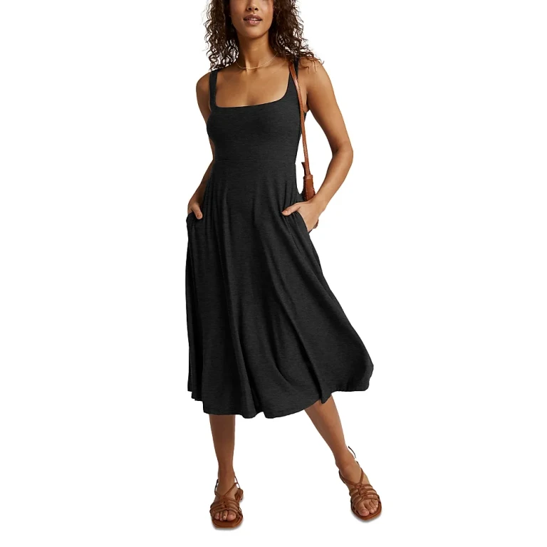 Beyond Yoga Featherweight At The Ready Square Neck Dress