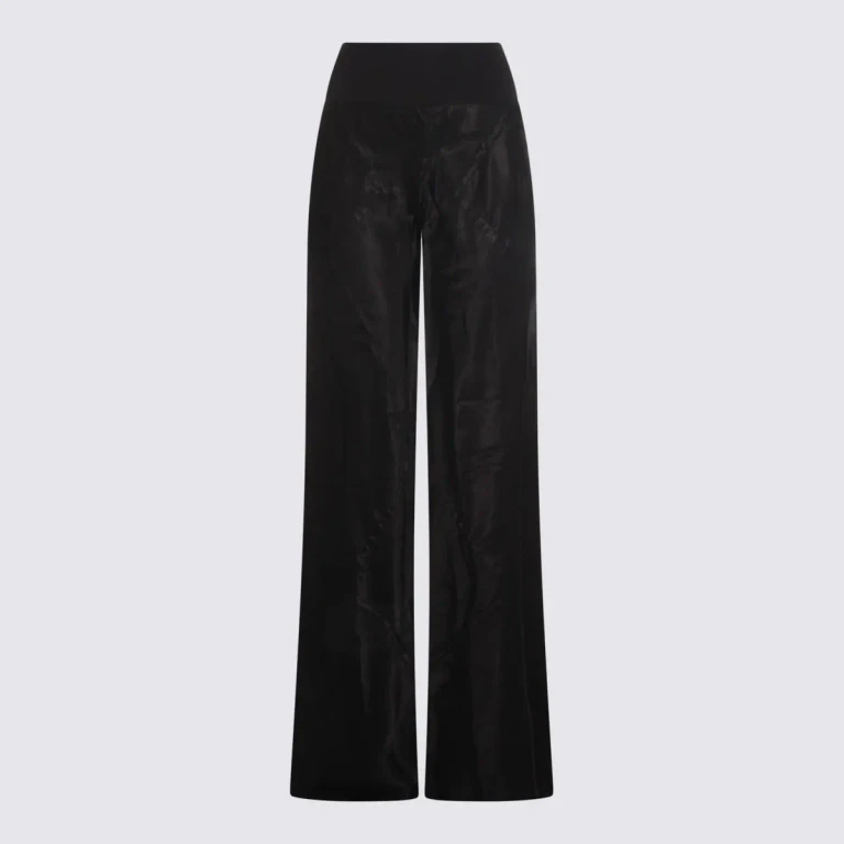 Burberry Black Cotton Pants