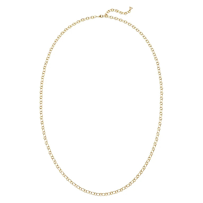 Temple St. Clair 18K Yellow Gold Ribbon Chain Necklace, 32