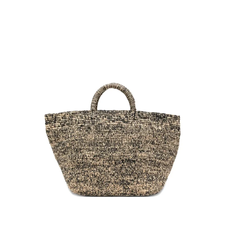 Ibeliv Vanilla Raffia Tote Bag