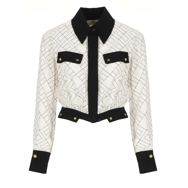 Elisabetta Franchi Chemise - Blanc