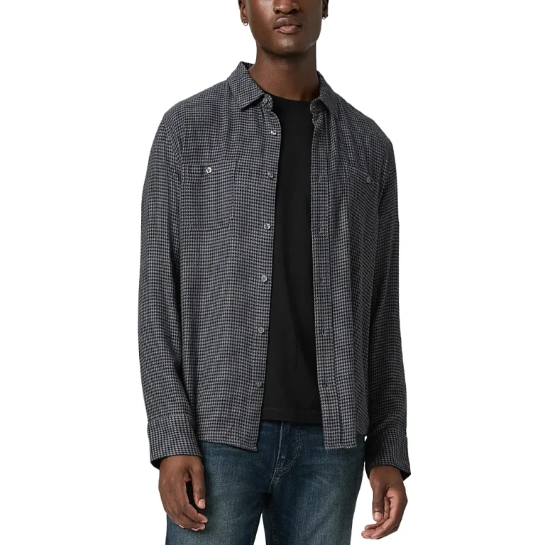 Paige Everett Slim Fit Button Front Shirt