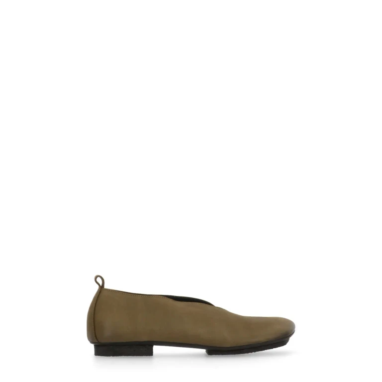 Lanvin Black Calf Leather Ballerinas