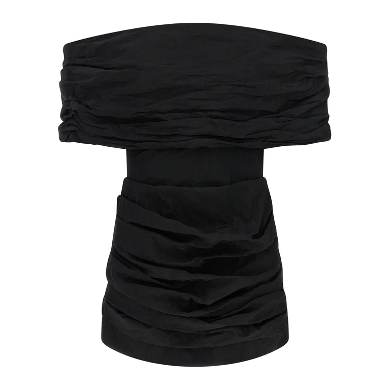 Magda Butrym 22 Dress Black Cotton - Women