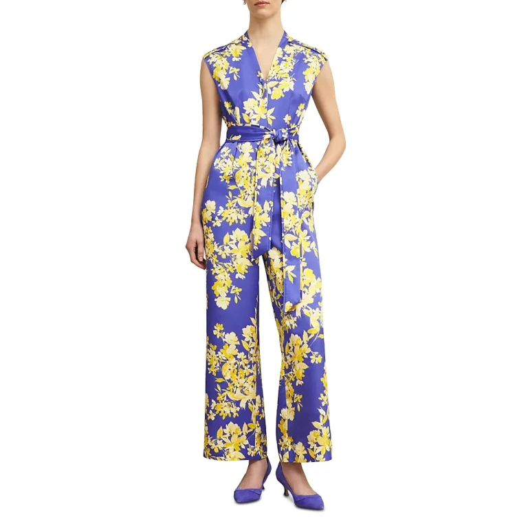 Hobbs London Macey Belted Jumpsuit