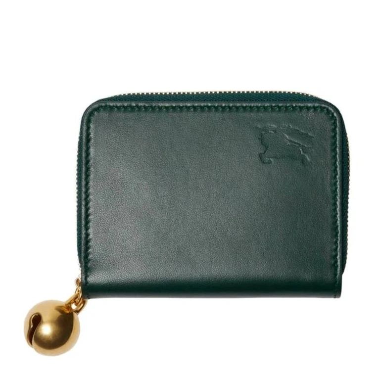 Burberry EKD Leather Zip Wallet
