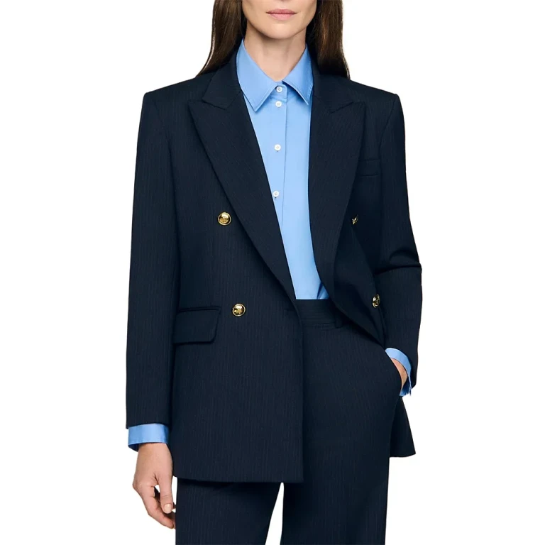 Sandro Pinstriped Blazer