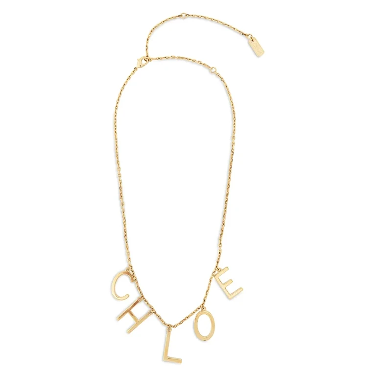 Chloe Letters Necklace, 16L