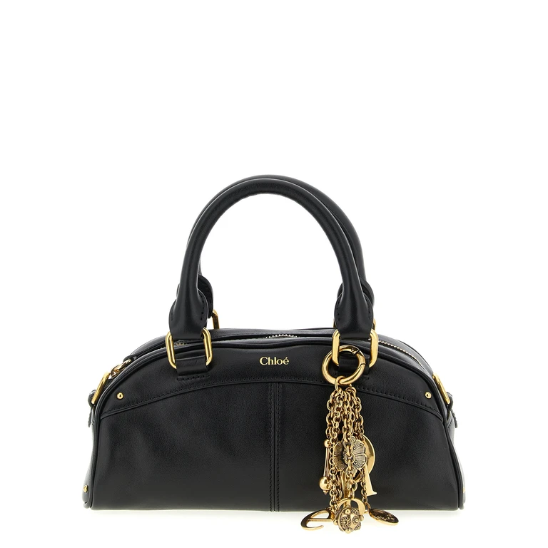 Chloé Black Calfskin Handbag Bag - Women