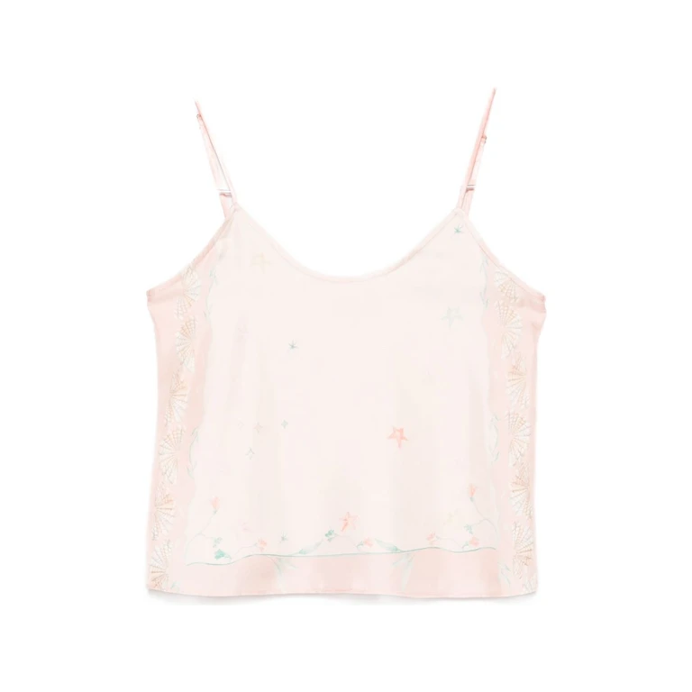 Forte Forte Forte Top Rosa Silk - Women
