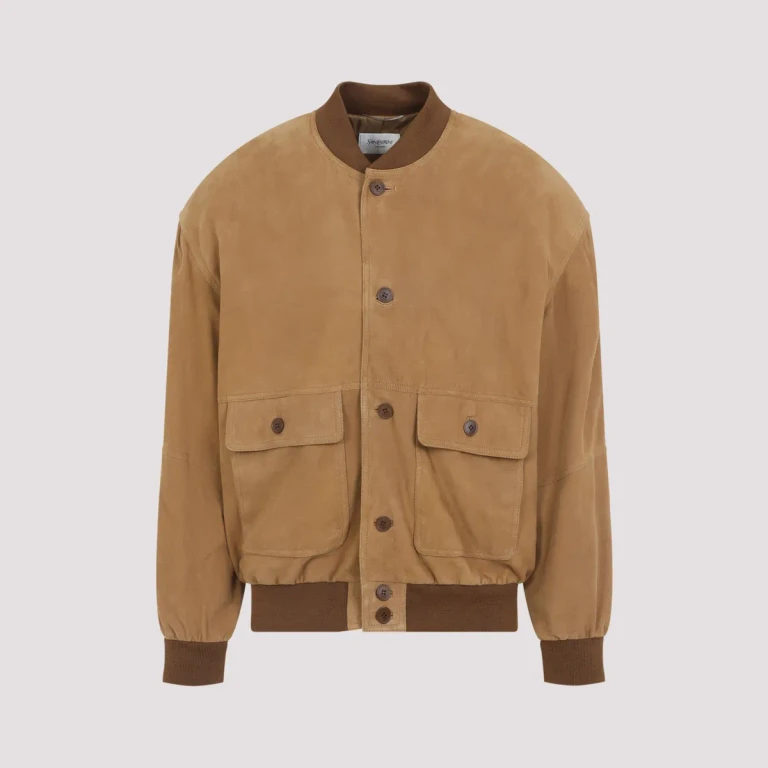 SAINT LAURENT - Saint Laurent Suede jacket